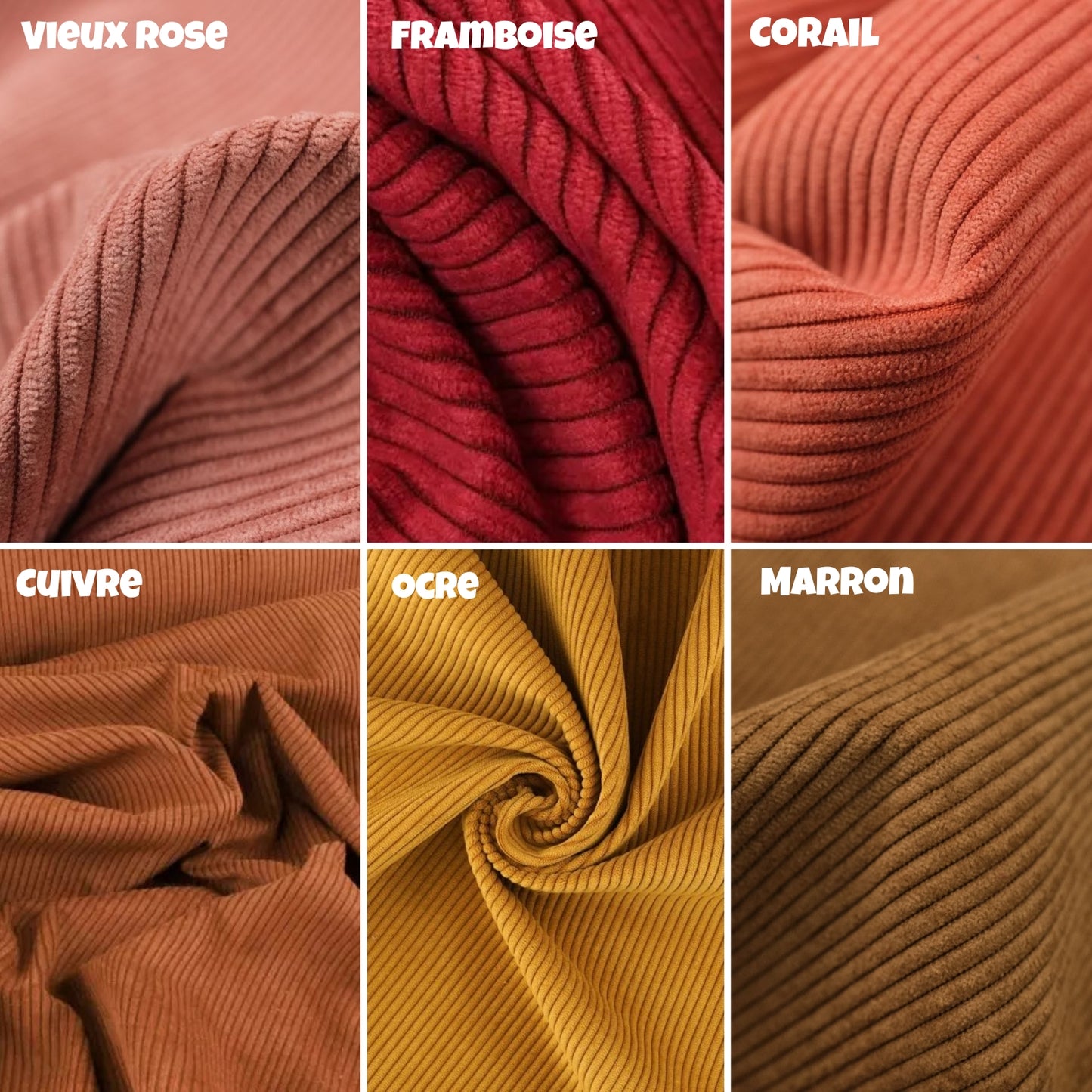 Stella version enfant - La banane velours côtelé - 18 couleurs