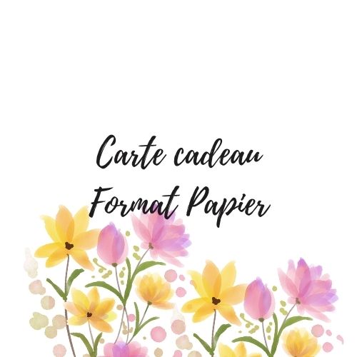 Carte cadeau Lilie's - format papier