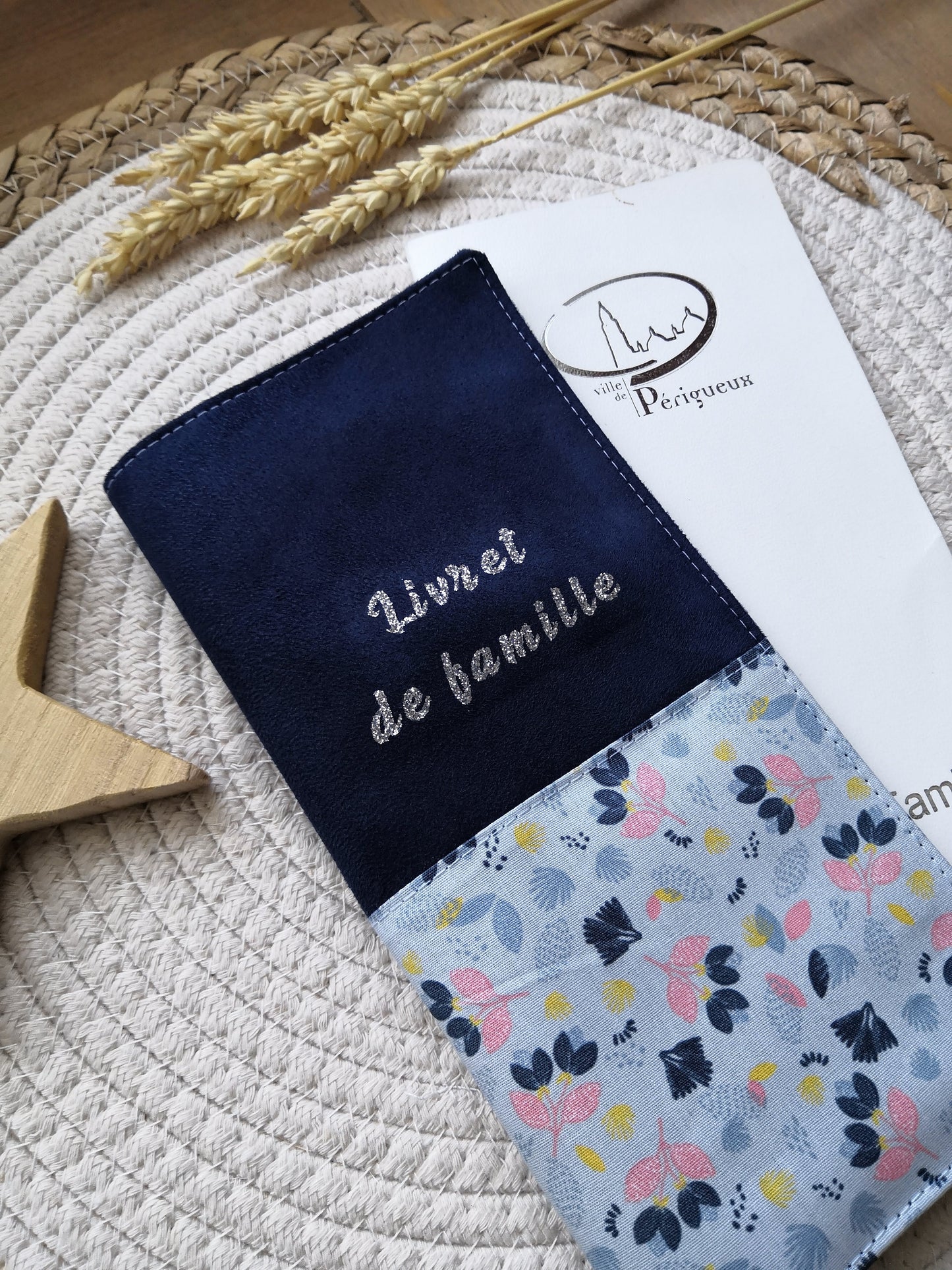 Protège livret de famille -VALERIE- personnalisable