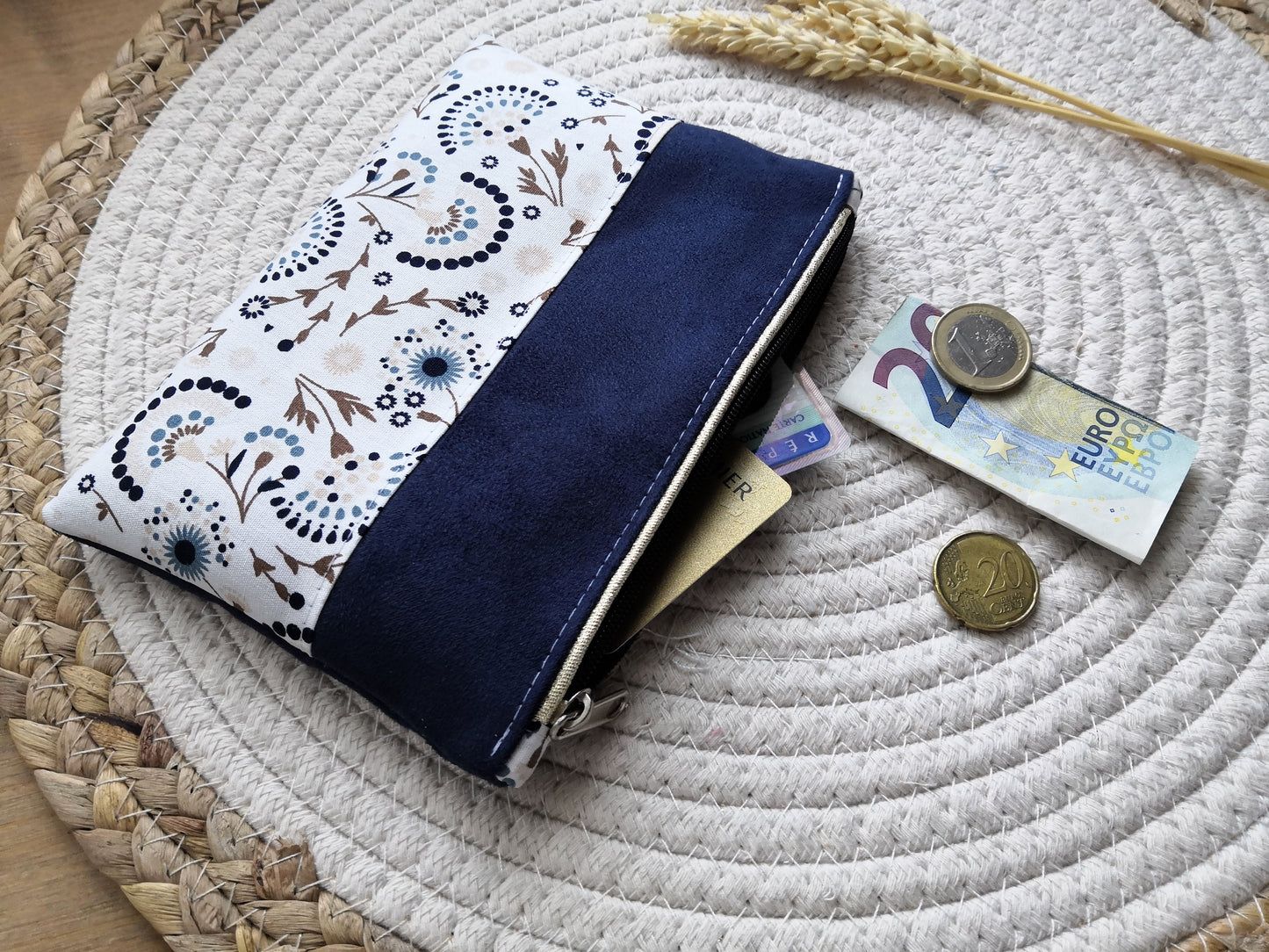 Porte monnaie -ELODIE- personnalisable