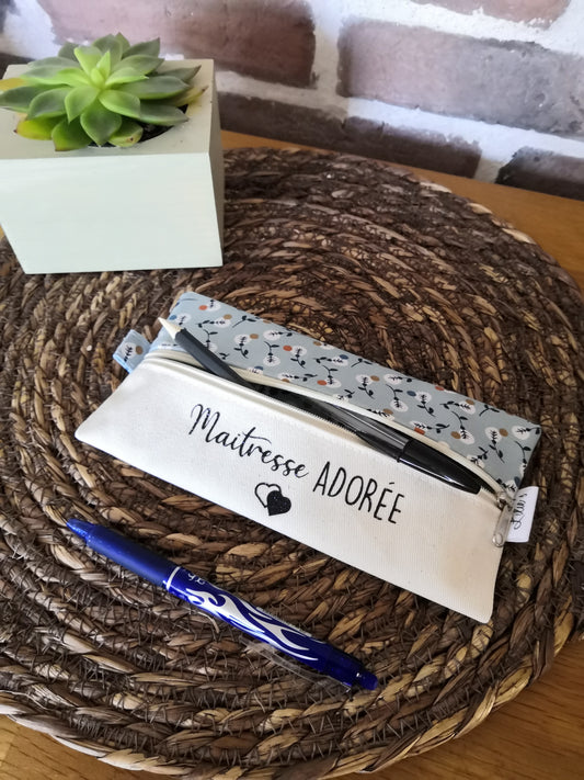 Trousse plate personnalisable