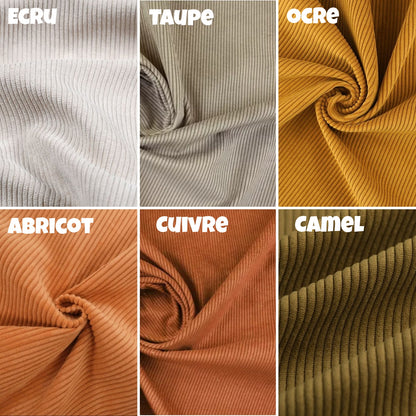 Stella-La banane velours côtelé - 18 couleurs