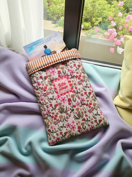 Pochette à livre matelassée - livre de poche