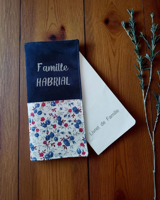 Protège livret de famille -VALERIE- personnalisable