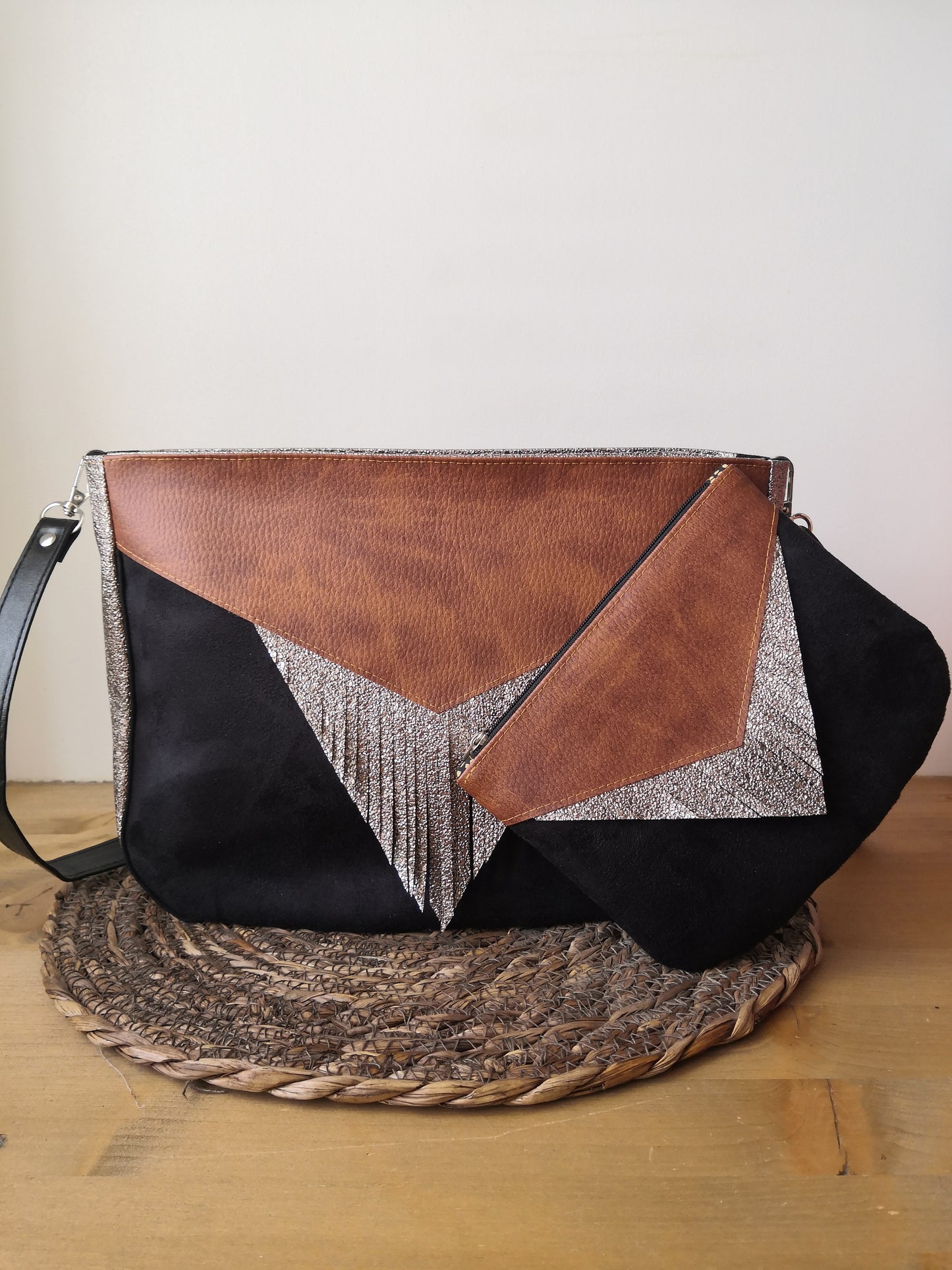 Pochette à franges -MAHO-